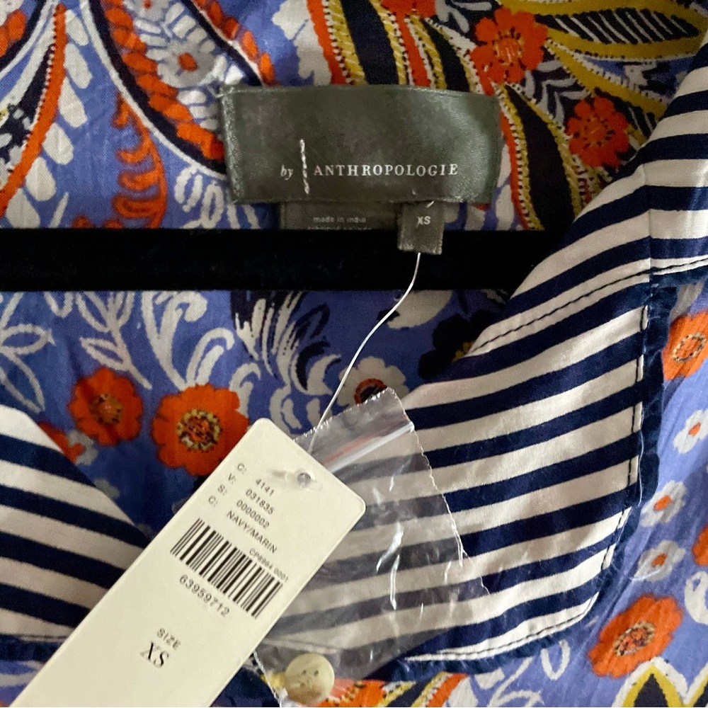 Anthropologie Forest Fable Pajama Top - Picture 3 of 4